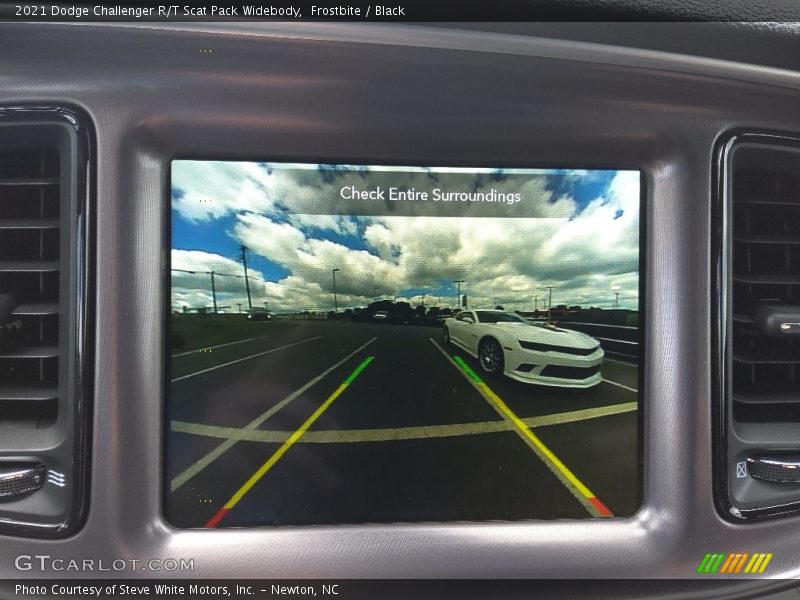 Frostbite / Black 2021 Dodge Challenger R/T Scat Pack Widebody