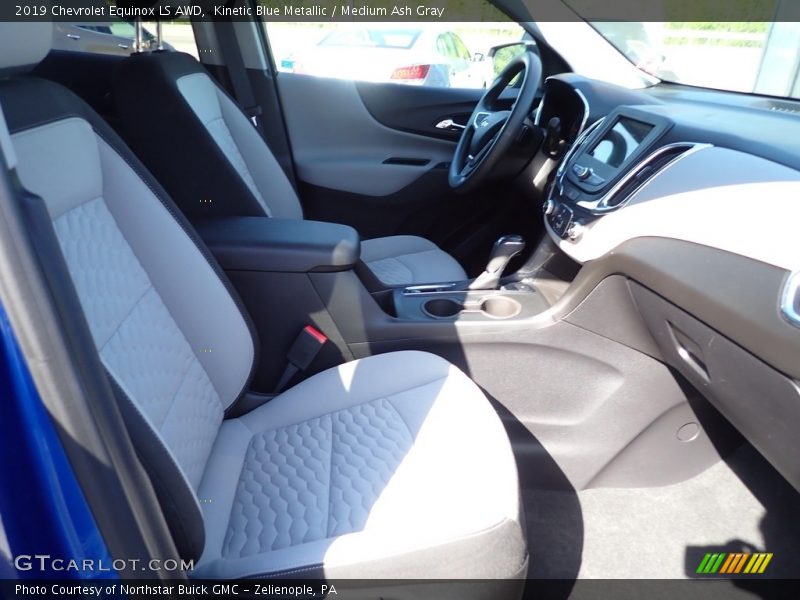 Kinetic Blue Metallic / Medium Ash Gray 2019 Chevrolet Equinox LS AWD