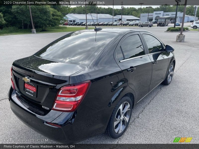 Mosaic Black Metallic / Jet Black 2020 Chevrolet Sonic Premier Sedan