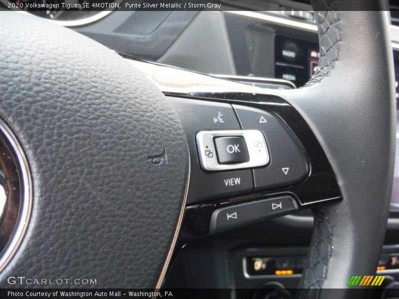 Pyrite Silver Metallic / Storm Gray 2020 Volkswagen Tiguan SE 4MOTION