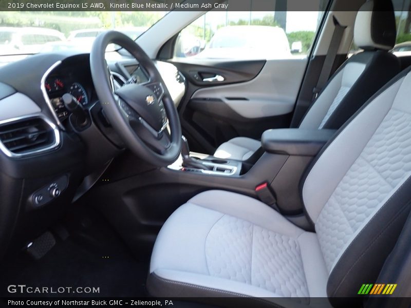 Kinetic Blue Metallic / Medium Ash Gray 2019 Chevrolet Equinox LS AWD