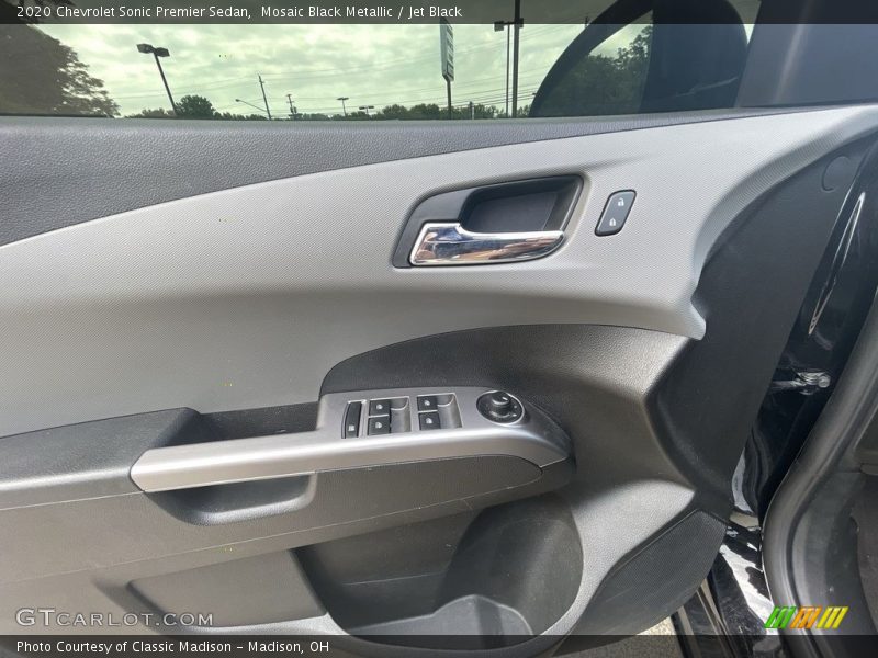 Mosaic Black Metallic / Jet Black 2020 Chevrolet Sonic Premier Sedan