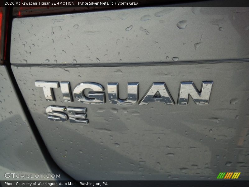 Pyrite Silver Metallic / Storm Gray 2020 Volkswagen Tiguan SE 4MOTION