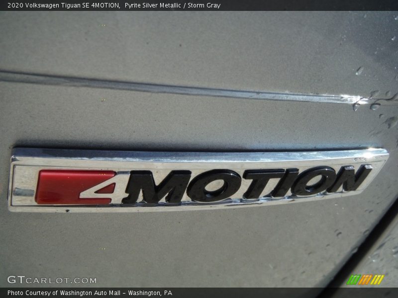 Pyrite Silver Metallic / Storm Gray 2020 Volkswagen Tiguan SE 4MOTION