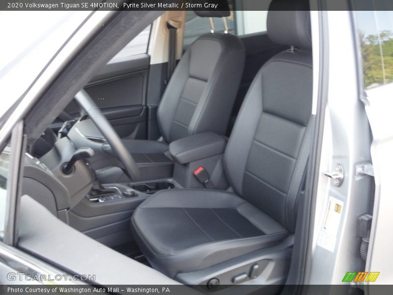 Pyrite Silver Metallic / Storm Gray 2020 Volkswagen Tiguan SE 4MOTION