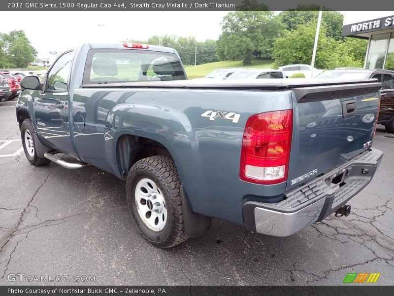 Stealth Gray Metallic / Dark Titanium 2012 GMC Sierra 1500 Regular Cab 4x4