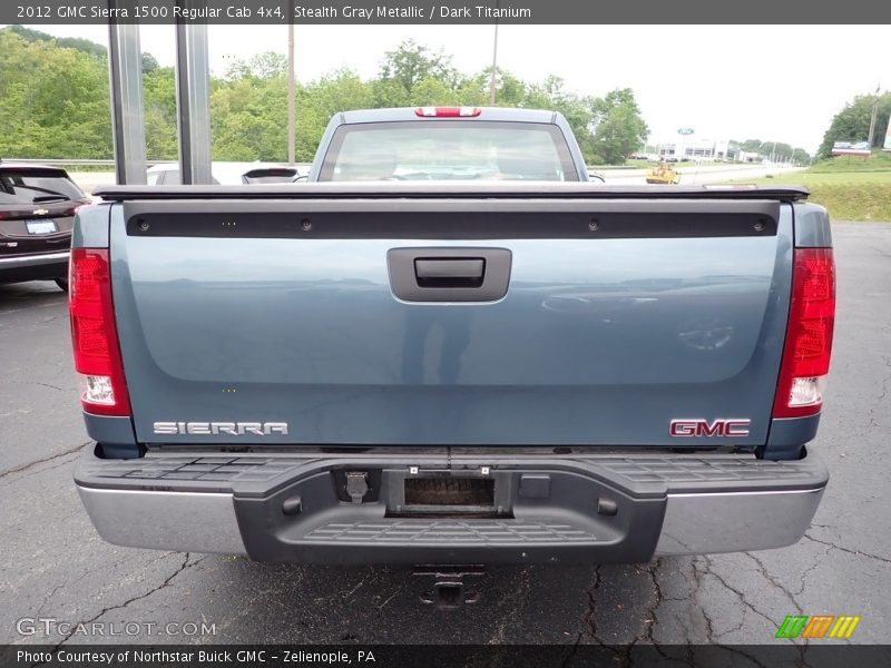 Stealth Gray Metallic / Dark Titanium 2012 GMC Sierra 1500 Regular Cab 4x4