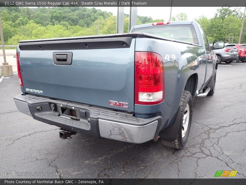 Stealth Gray Metallic / Dark Titanium 2012 GMC Sierra 1500 Regular Cab 4x4