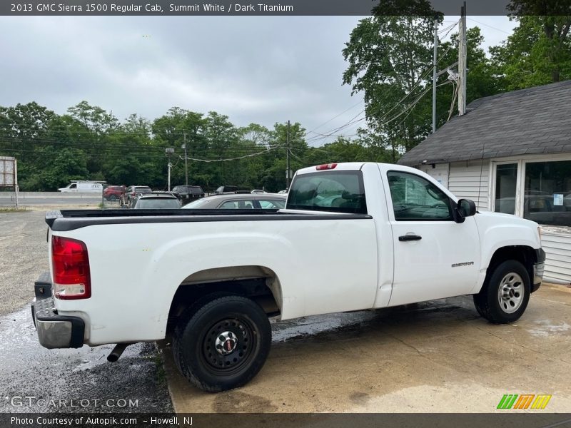 Summit White / Dark Titanium 2013 GMC Sierra 1500 Regular Cab