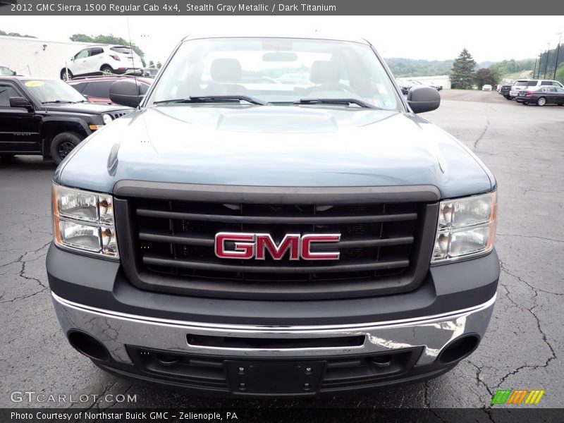 Stealth Gray Metallic / Dark Titanium 2012 GMC Sierra 1500 Regular Cab 4x4