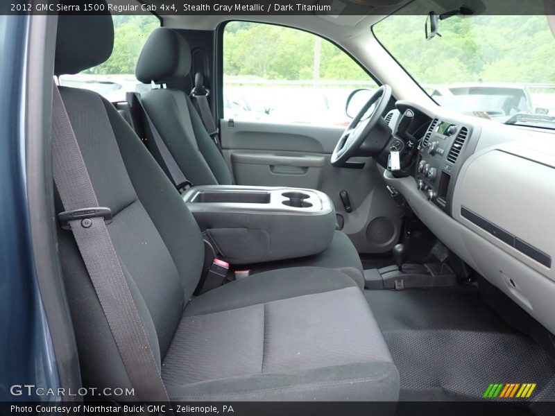 Stealth Gray Metallic / Dark Titanium 2012 GMC Sierra 1500 Regular Cab 4x4