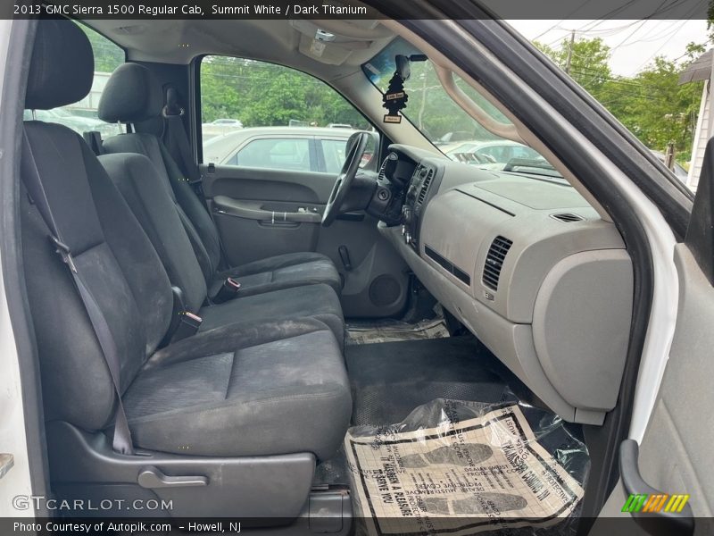 Summit White / Dark Titanium 2013 GMC Sierra 1500 Regular Cab