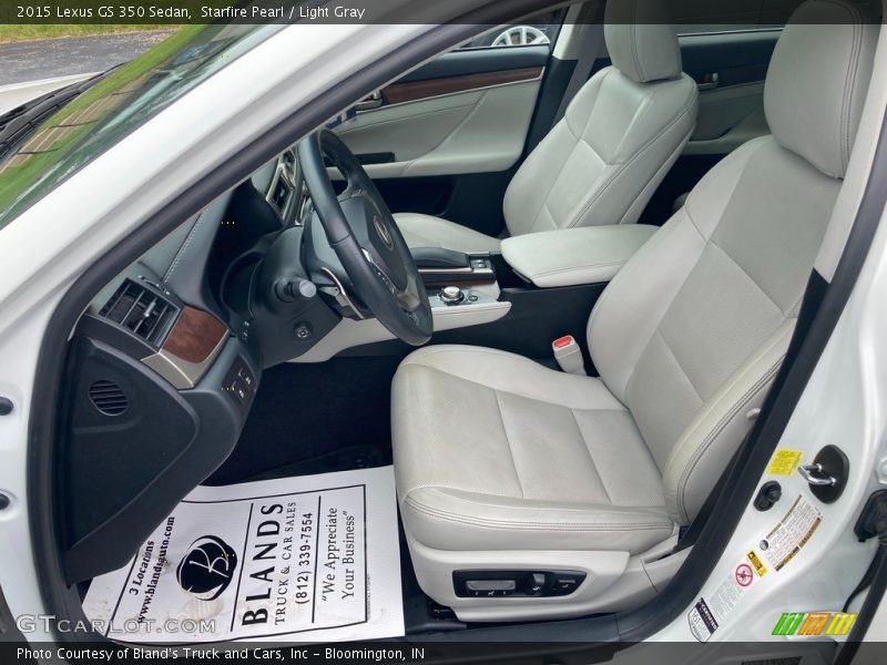 Front Seat of 2015 GS 350 Sedan