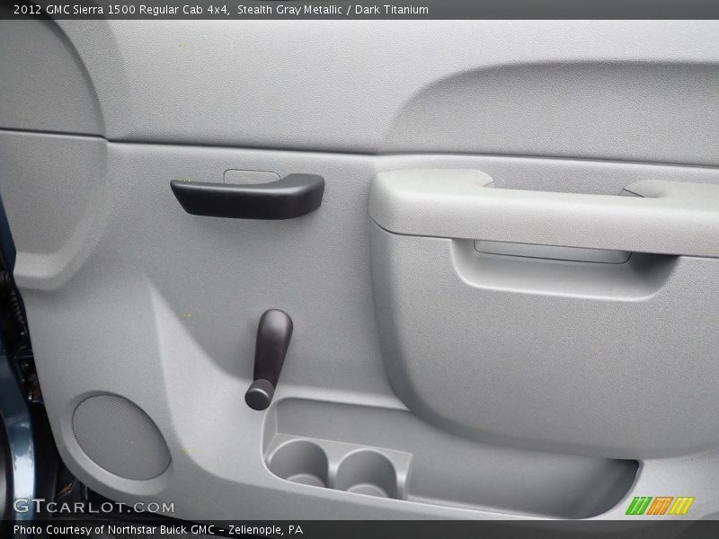 Stealth Gray Metallic / Dark Titanium 2012 GMC Sierra 1500 Regular Cab 4x4