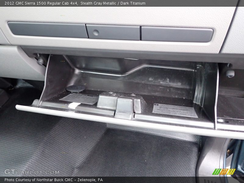 Stealth Gray Metallic / Dark Titanium 2012 GMC Sierra 1500 Regular Cab 4x4