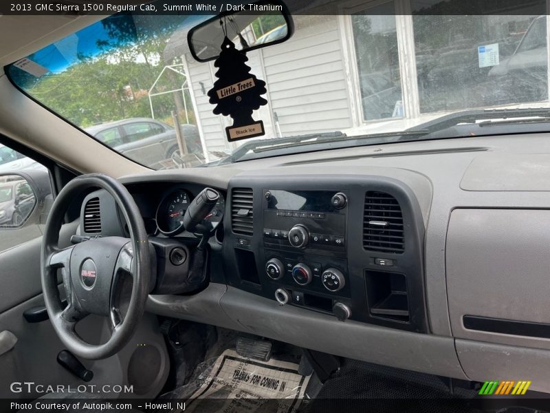 Summit White / Dark Titanium 2013 GMC Sierra 1500 Regular Cab