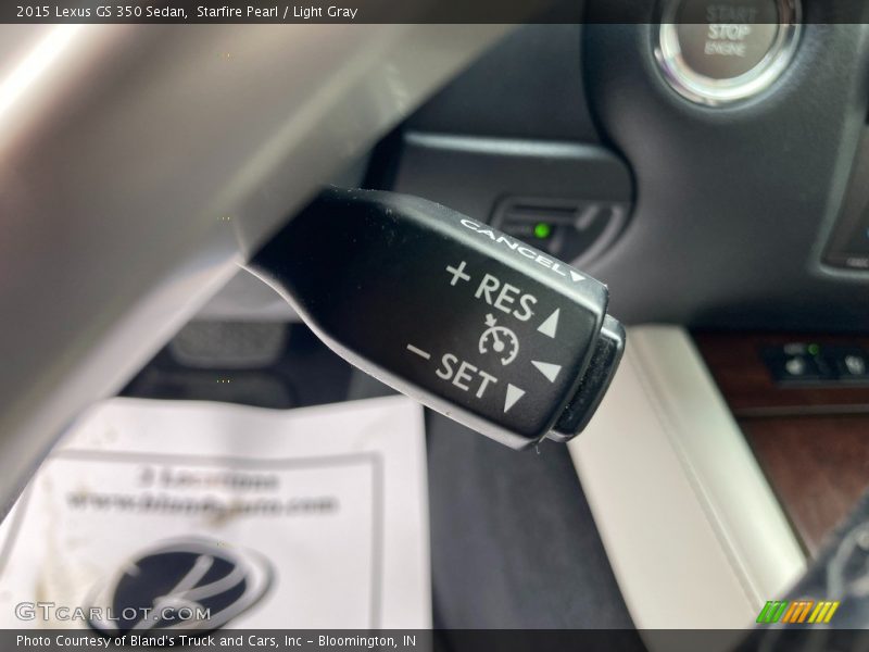 Controls of 2015 GS 350 Sedan