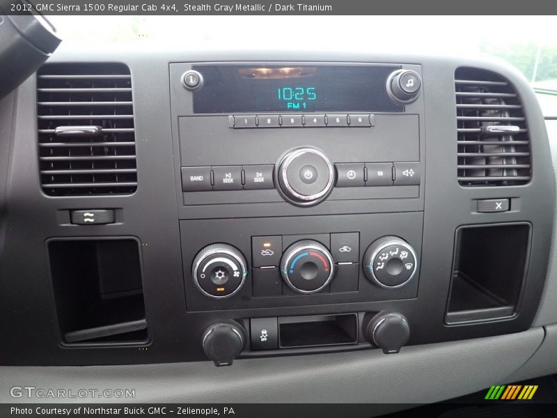 Stealth Gray Metallic / Dark Titanium 2012 GMC Sierra 1500 Regular Cab 4x4
