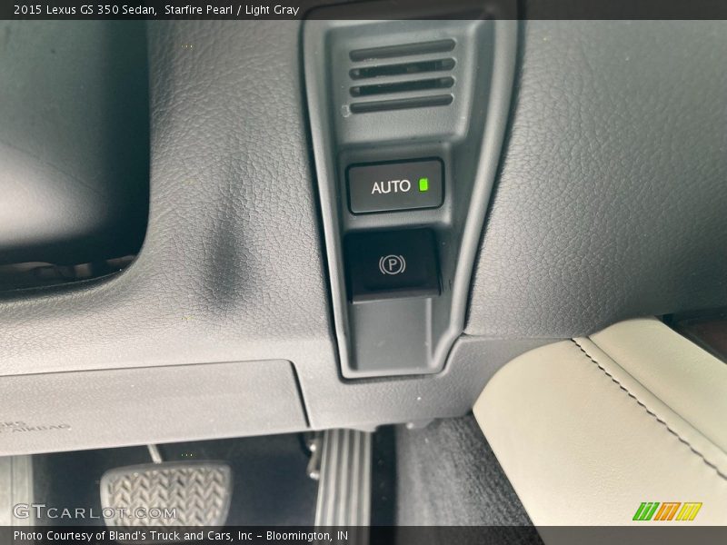 Starfire Pearl / Light Gray 2015 Lexus GS 350 Sedan