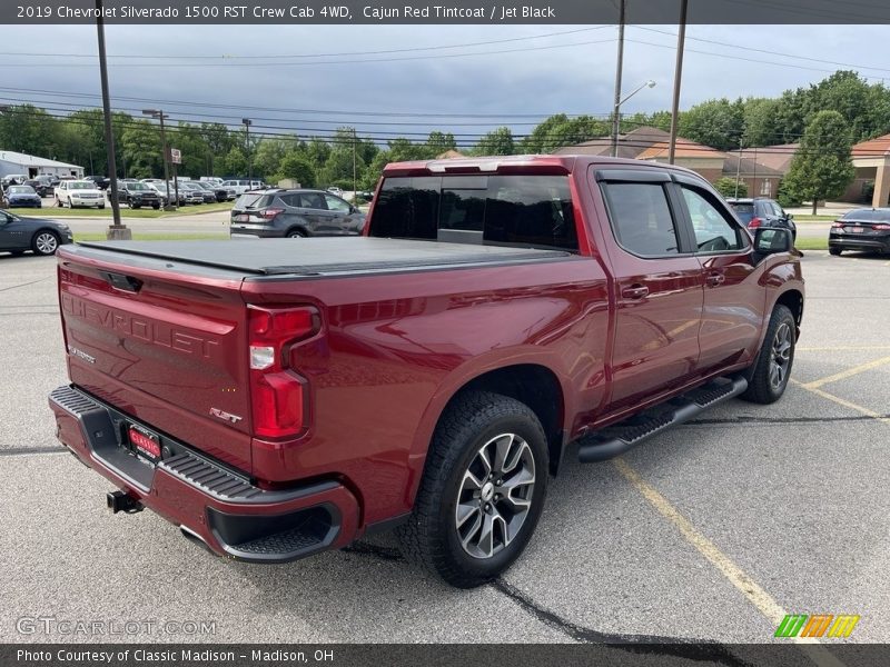 Cajun Red Tintcoat / Jet Black 2019 Chevrolet Silverado 1500 RST Crew Cab 4WD