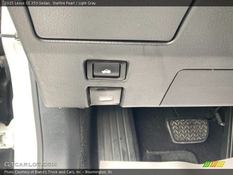 Starfire Pearl / Light Gray 2015 Lexus GS 350 Sedan