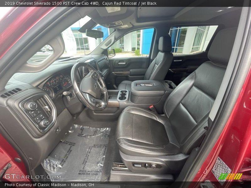 Cajun Red Tintcoat / Jet Black 2019 Chevrolet Silverado 1500 RST Crew Cab 4WD