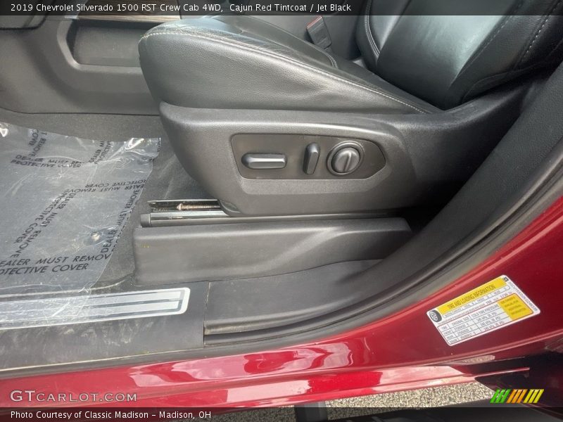 Cajun Red Tintcoat / Jet Black 2019 Chevrolet Silverado 1500 RST Crew Cab 4WD