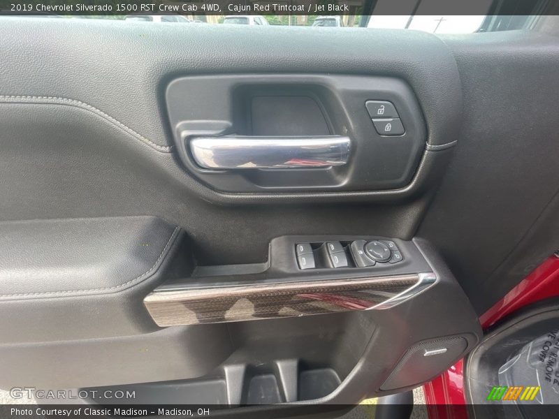 Cajun Red Tintcoat / Jet Black 2019 Chevrolet Silverado 1500 RST Crew Cab 4WD