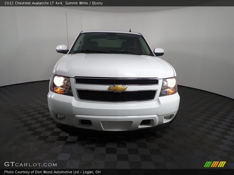Summit White / Ebony 2012 Chevrolet Avalanche LT 4x4