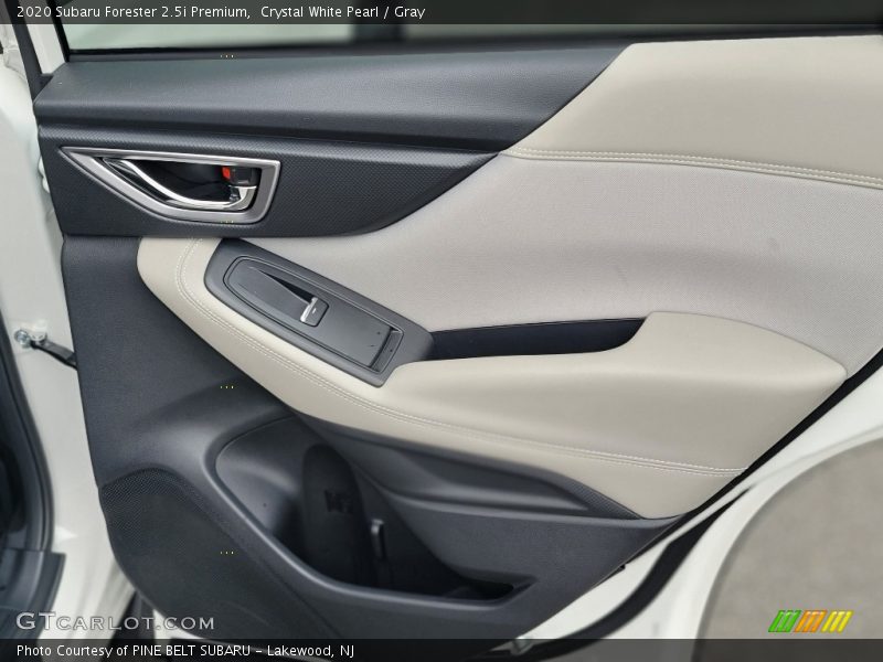Crystal White Pearl / Gray 2020 Subaru Forester 2.5i Premium