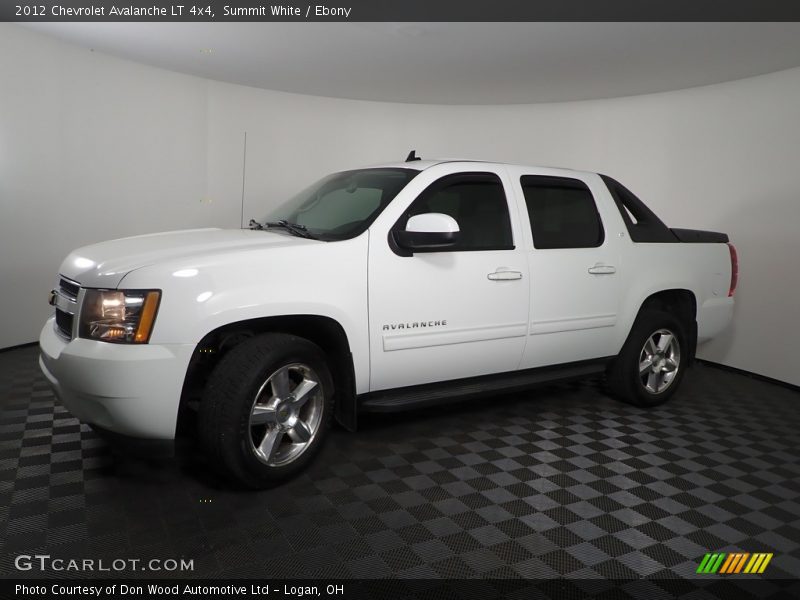 Summit White / Ebony 2012 Chevrolet Avalanche LT 4x4