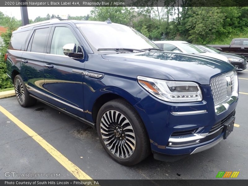 2020 Navigator L Black Label 4x4 Rhapsody Blue