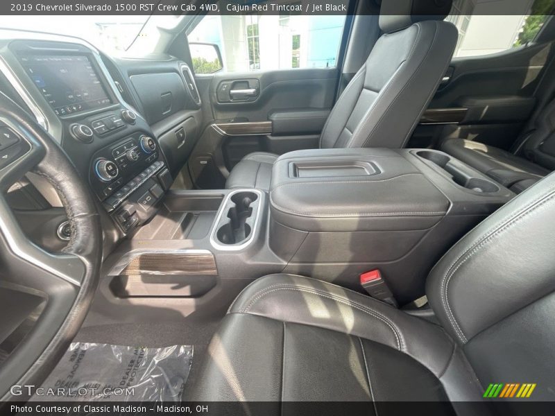 Cajun Red Tintcoat / Jet Black 2019 Chevrolet Silverado 1500 RST Crew Cab 4WD