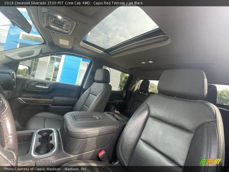 Cajun Red Tintcoat / Jet Black 2019 Chevrolet Silverado 1500 RST Crew Cab 4WD
