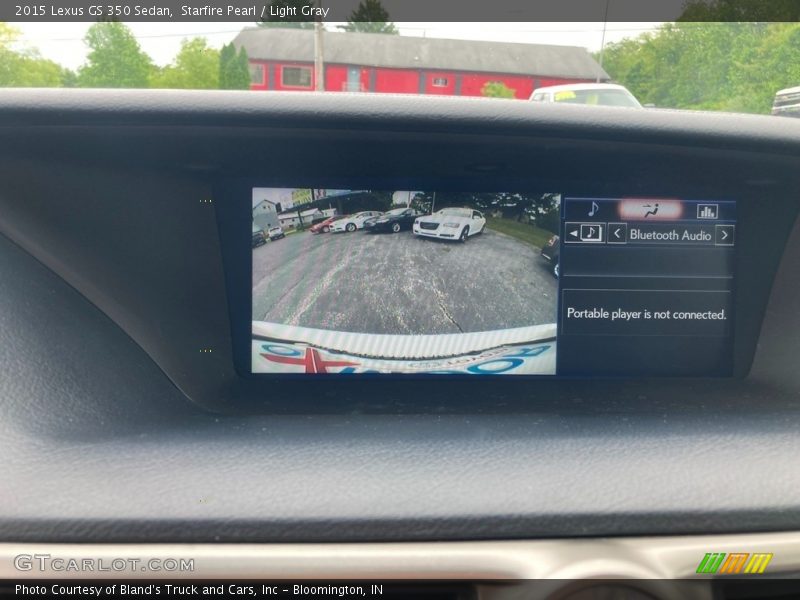 Starfire Pearl / Light Gray 2015 Lexus GS 350 Sedan