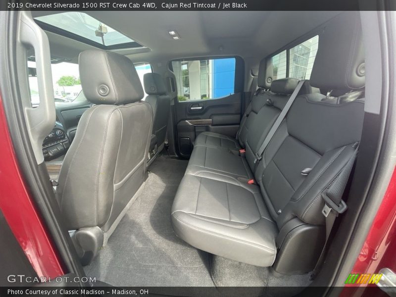 Cajun Red Tintcoat / Jet Black 2019 Chevrolet Silverado 1500 RST Crew Cab 4WD
