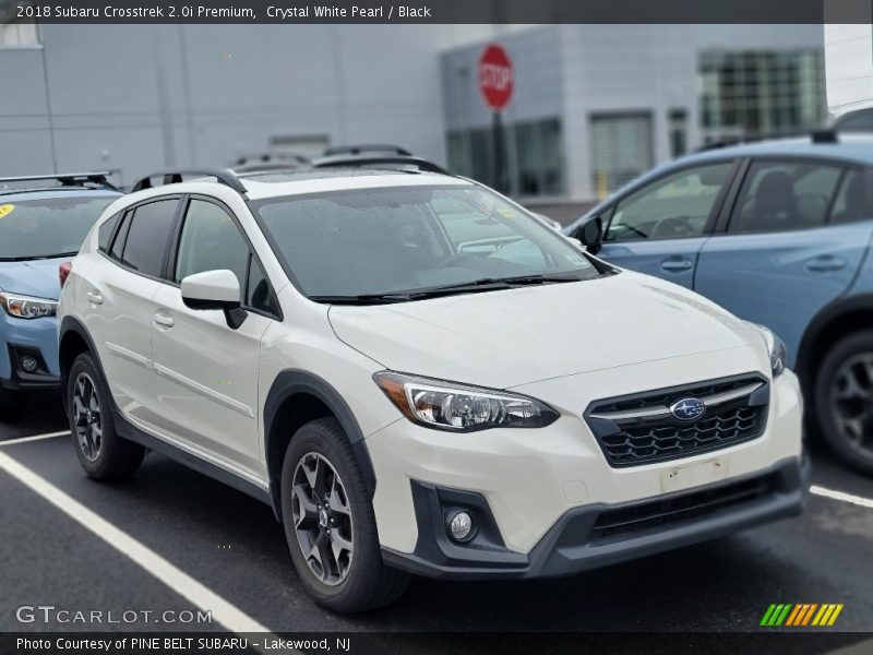 Crystal White Pearl / Black 2018 Subaru Crosstrek 2.0i Premium