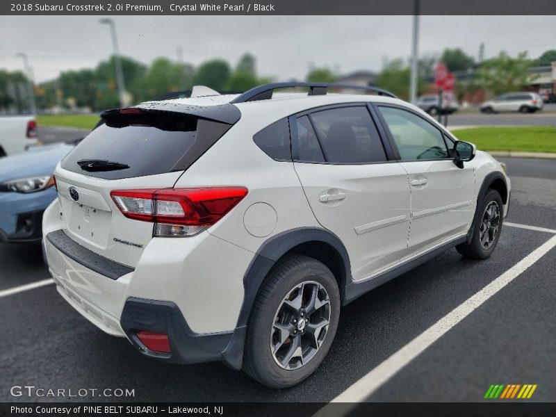 Crystal White Pearl / Black 2018 Subaru Crosstrek 2.0i Premium