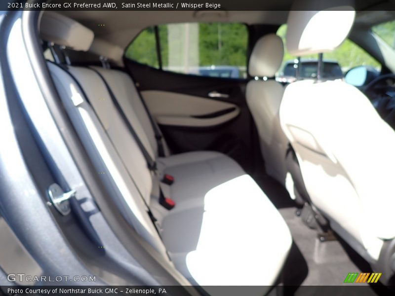 Satin Steel Metallic / Whisper Beige 2021 Buick Encore GX Preferred AWD