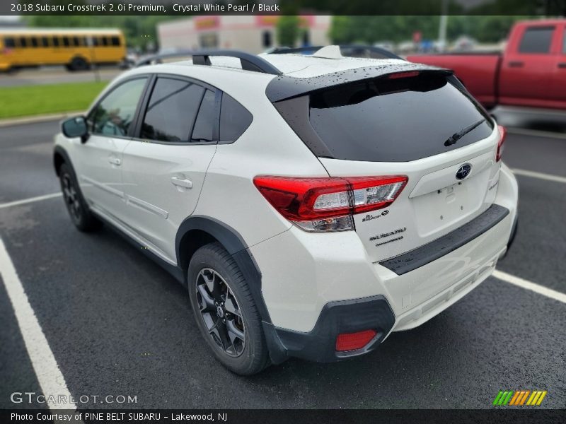 Crystal White Pearl / Black 2018 Subaru Crosstrek 2.0i Premium