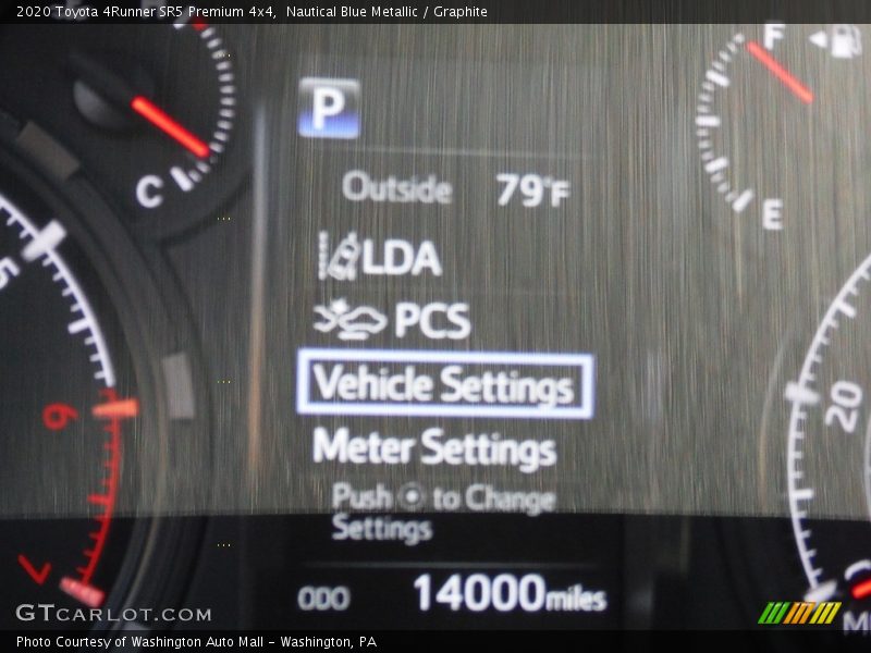 Nautical Blue Metallic / Graphite 2020 Toyota 4Runner SR5 Premium 4x4