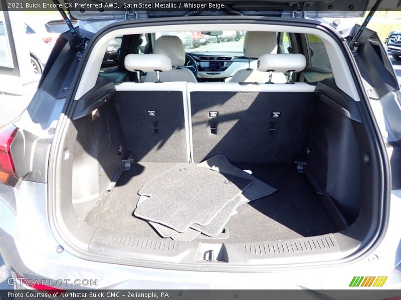 Satin Steel Metallic / Whisper Beige 2021 Buick Encore GX Preferred AWD