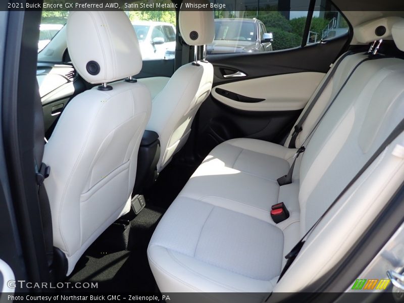 Satin Steel Metallic / Whisper Beige 2021 Buick Encore GX Preferred AWD