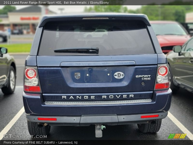 Bali Blue Metallic / Ebony/Ebony 2011 Land Rover Range Rover Sport HSE