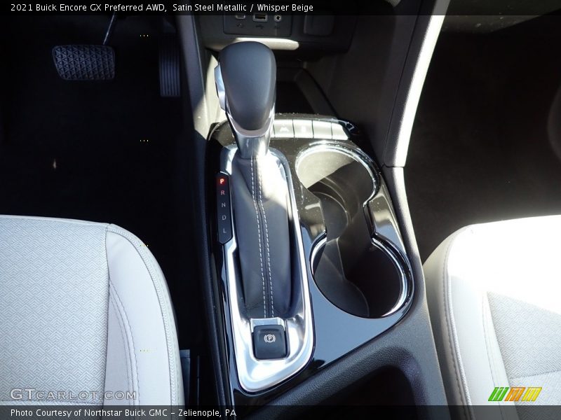 Satin Steel Metallic / Whisper Beige 2021 Buick Encore GX Preferred AWD