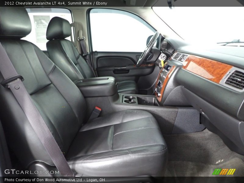 Summit White / Ebony 2012 Chevrolet Avalanche LT 4x4