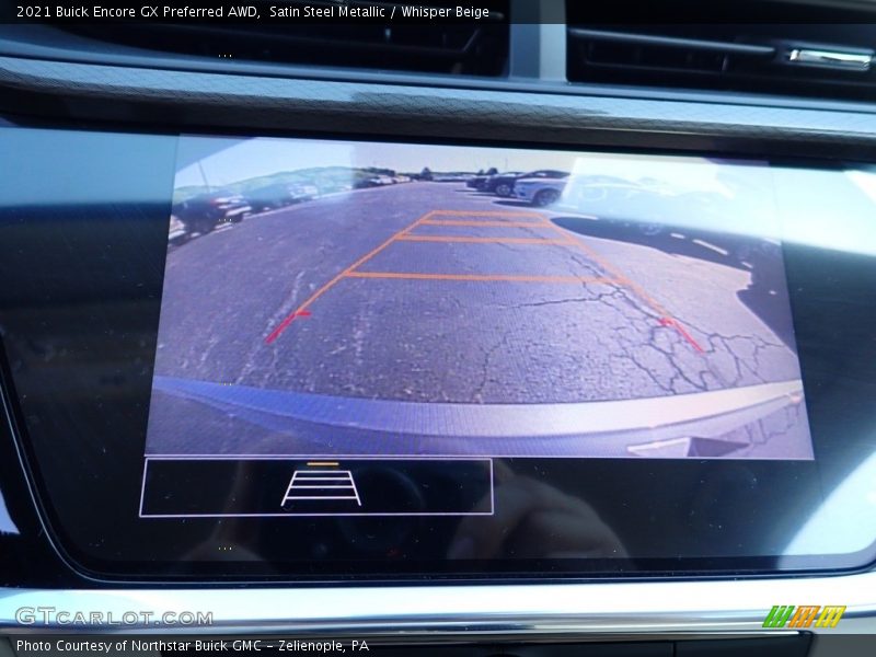 Satin Steel Metallic / Whisper Beige 2021 Buick Encore GX Preferred AWD