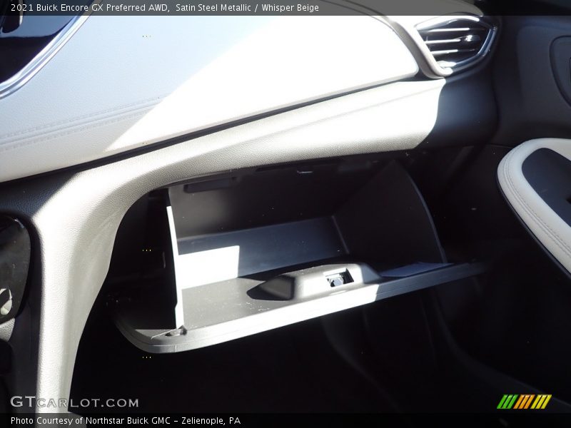 Satin Steel Metallic / Whisper Beige 2021 Buick Encore GX Preferred AWD