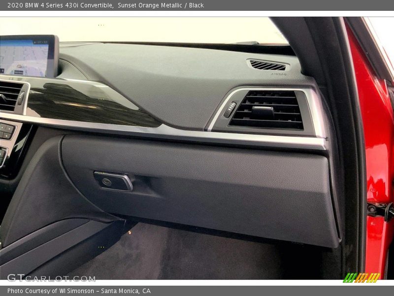 Sunset Orange Metallic / Black 2020 BMW 4 Series 430i Convertible