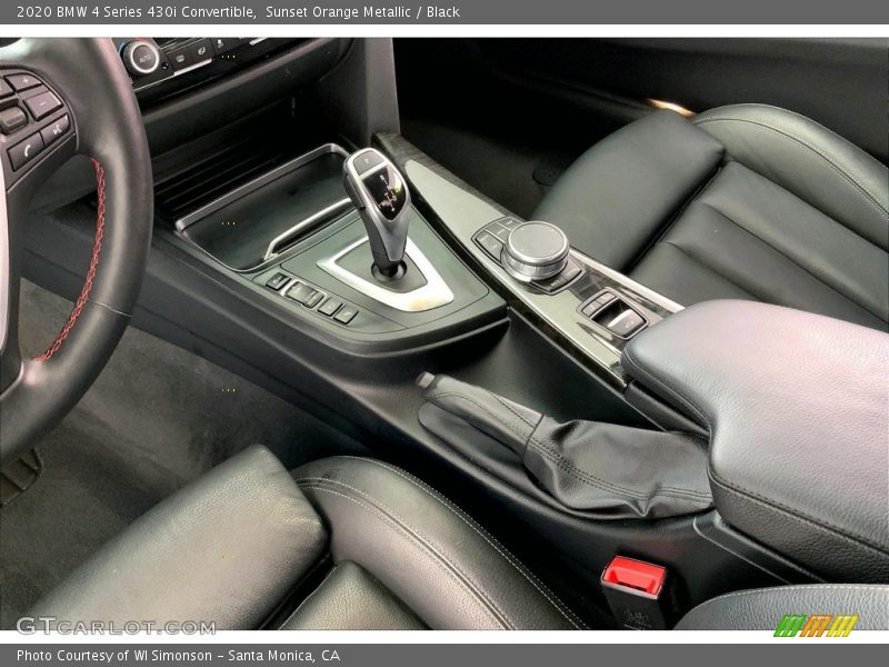  2020 4 Series 430i Convertible 8 Speed Sport Automatic Shifter